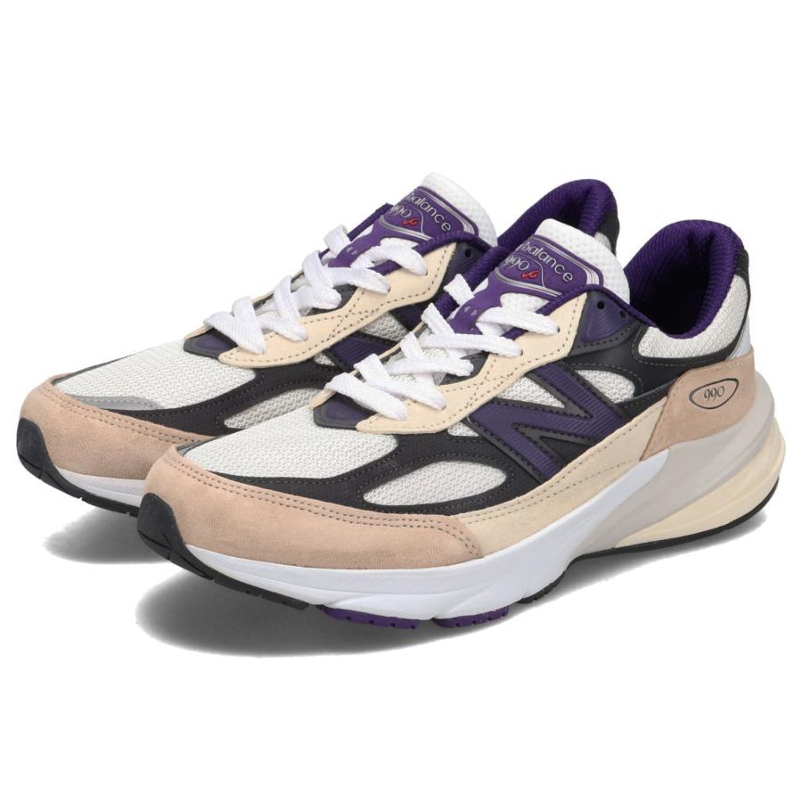 New Balance 990 ホワイト/ブラウン スニーカー 990シリーズ new balance ニューバランス 990 スニーカー メンズ