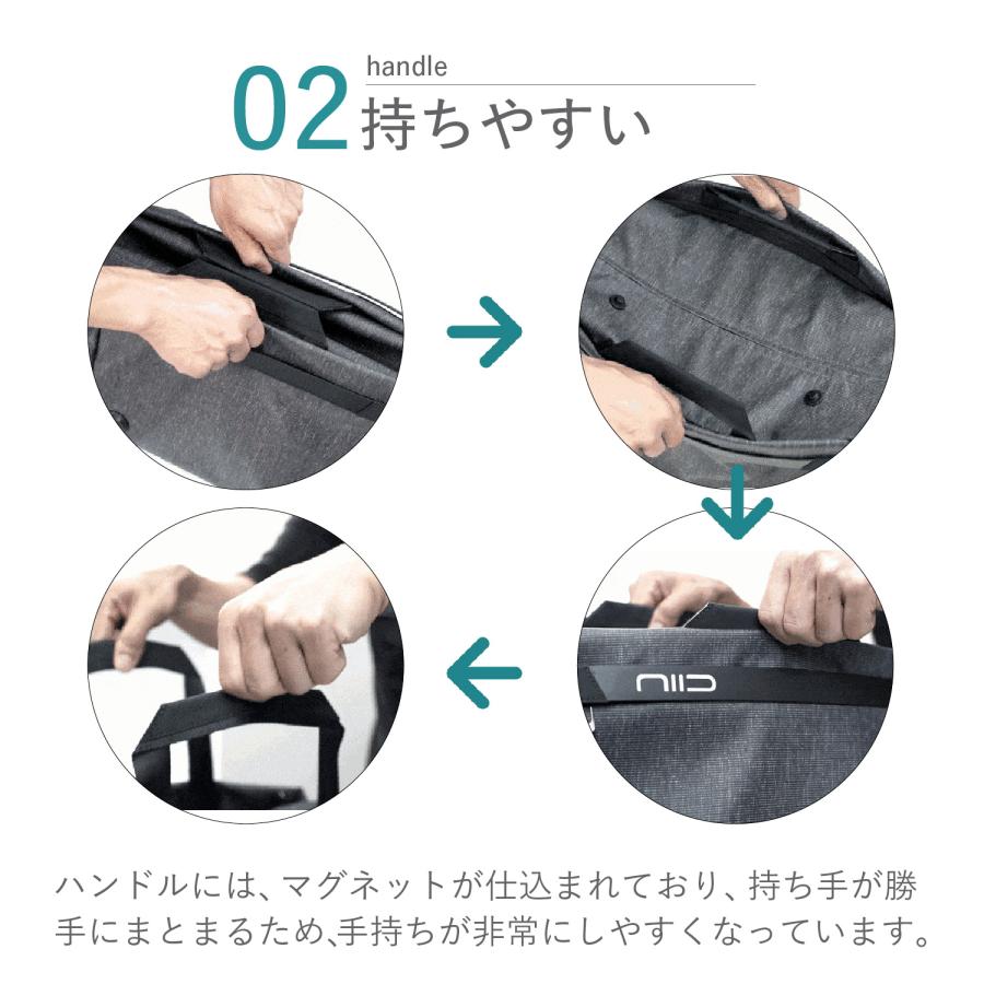ニード NIID ボストンバッグ ダッフルショルダーバッグ キャッシュ メンズ レディー 13L 36L 大容量 斜めがけ 撥水 | NIID | 15