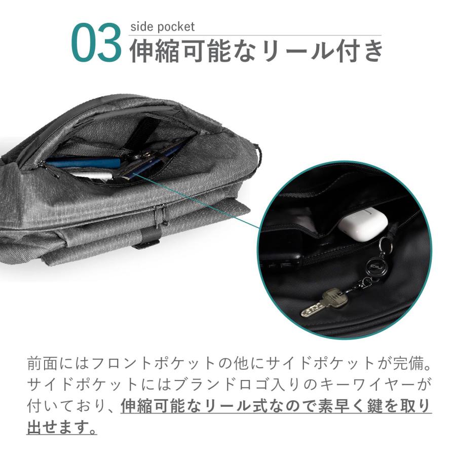 NIID ニード バッグ スリング ショルダー ダッフル キャッシュ ライト