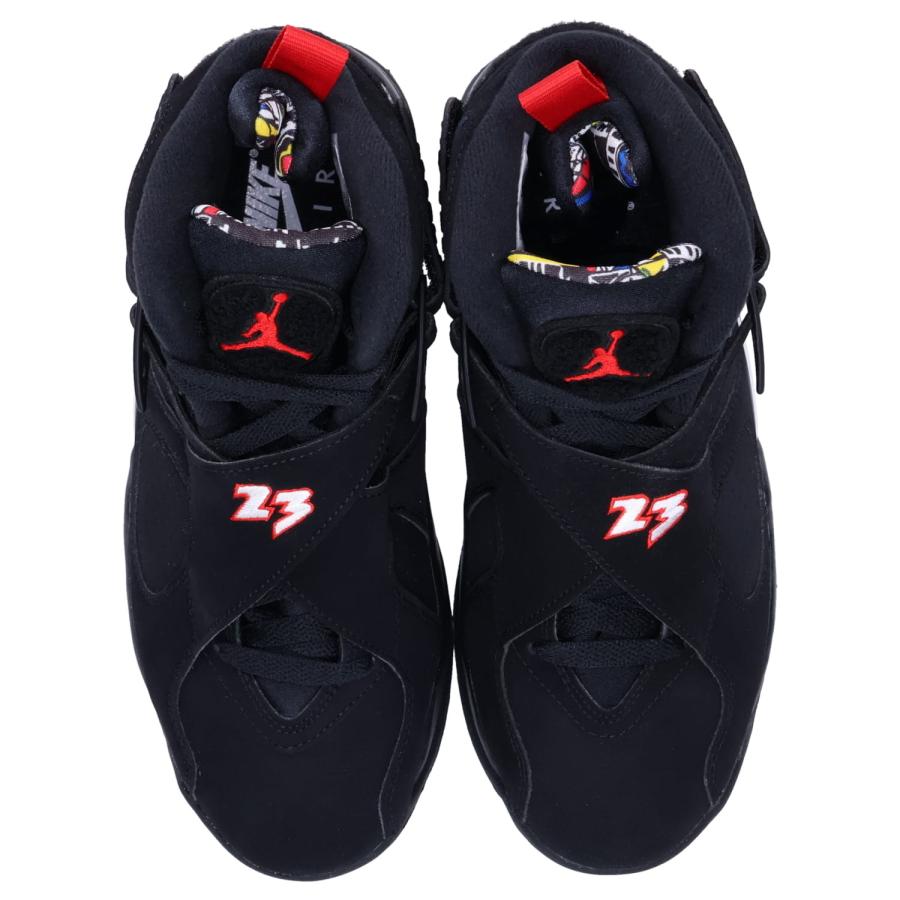 NIKE ナイキ エアジョーダン8 レトロ スニーカー レディース AIR JORDAN 8 RETRO GS ブラック 黒 305368-062｜biget｜04