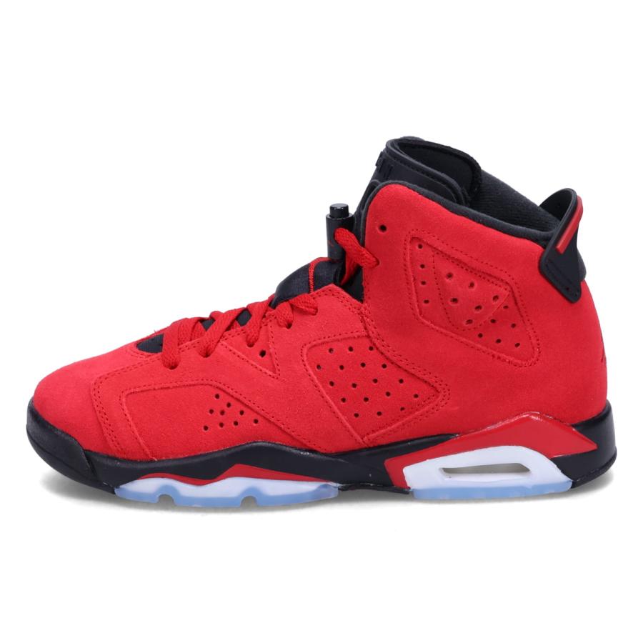 NIKE ナイキ エアジョーダン6 レトロ スニーカー レディース AIR JORDAN 6 RETRO GS レッド 384665-600｜biget｜03