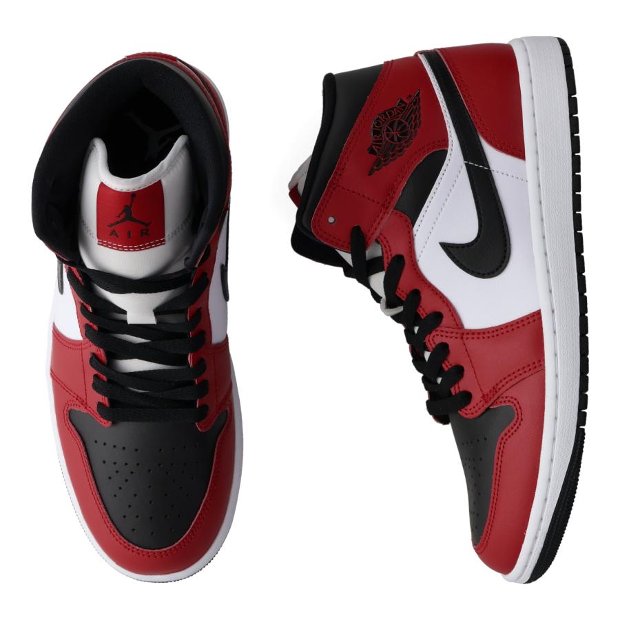 JORDAN 1 MID (554724-069)ジョーダン1 赤黒 26.5 NIKE（ナイキ） エアジョーダン1 ミッド シカゴ ブラック トゥ