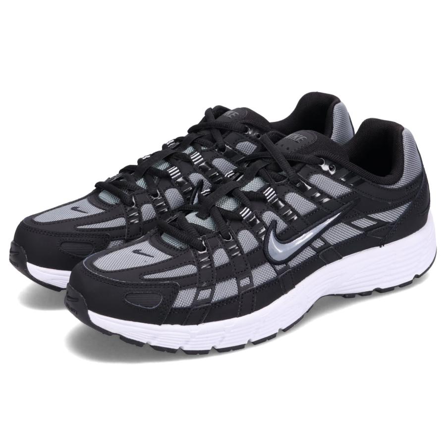 NIKE ナイキ スニーカー メンズ レディース P-6000 ブラック 黒