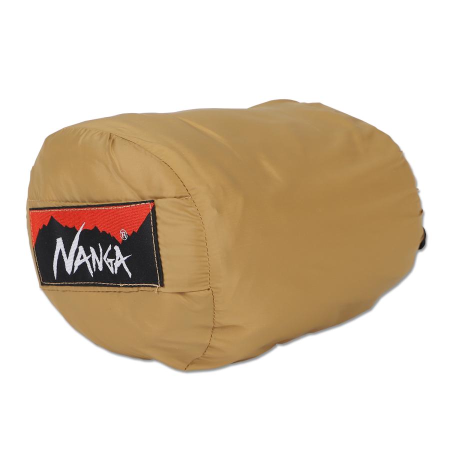 ナンガ NANGA シュラフ 寝袋 スリーピング バッグ インナーシーツ 軽量 通気性 マミー型 SLEEPING BAG INNER SHEET ブラック ベージュ 黒 NS2244-2Z302｜biget｜11