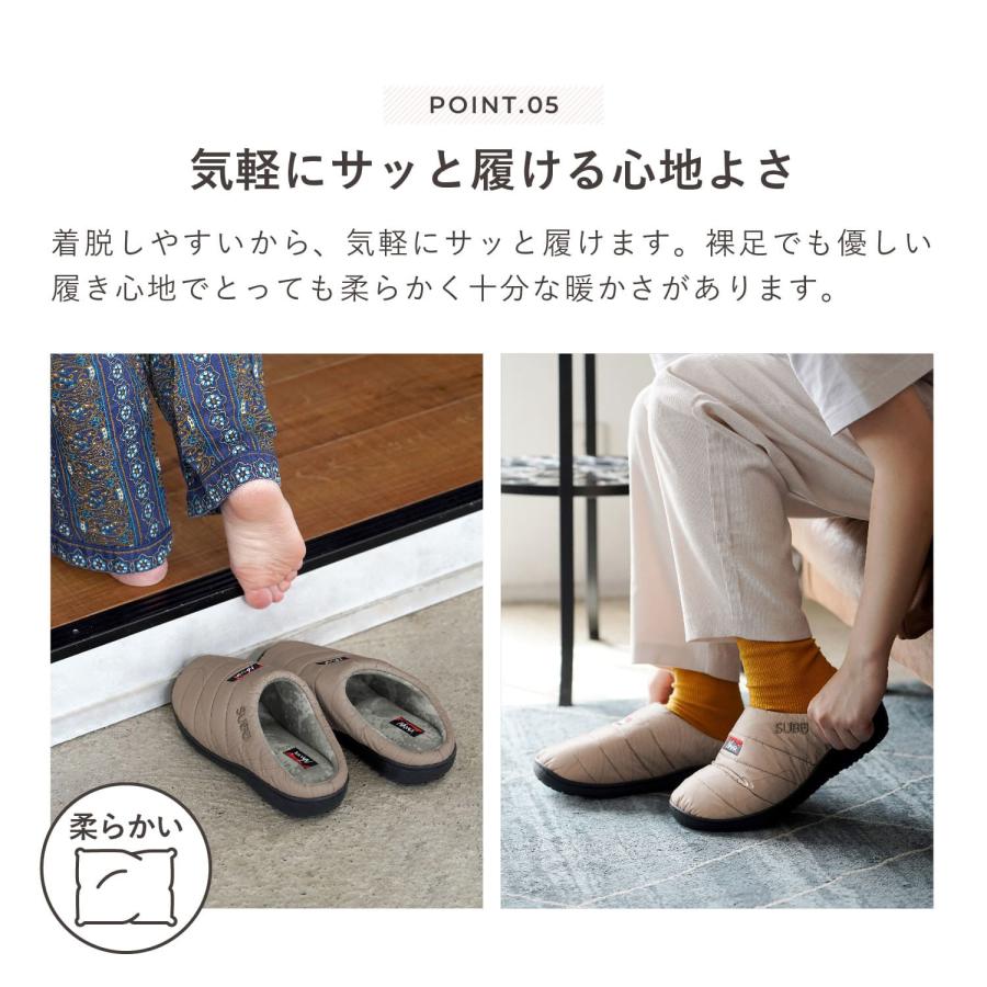 ナンガ スブ NANGA SUBU サンダル スリッポン スリッパ ルームシューズ オーロラ ウィンター メンズ レディース コラボ AURORA WINTER SANDAL NA2243-3E511｜biget｜08