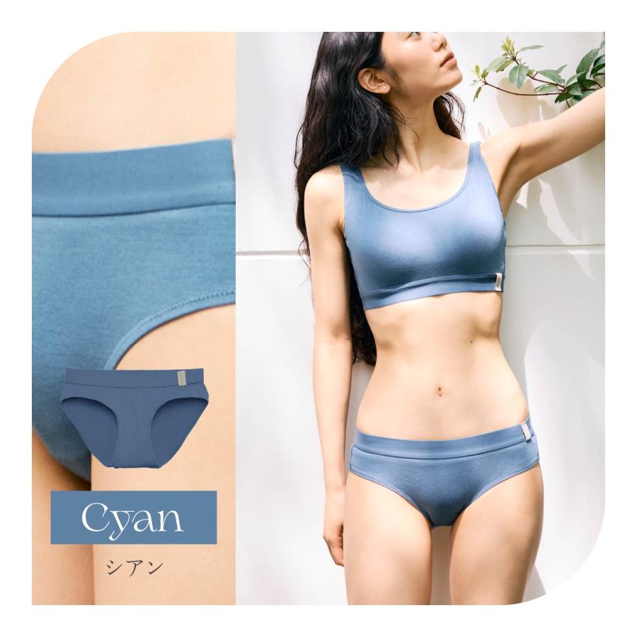 one nova Blue ブラジャーCD/65-70 ショーツMセット ワンノバ ONE NOVA ブラ ブラジャー ビキニショーツ 2点セット ノン