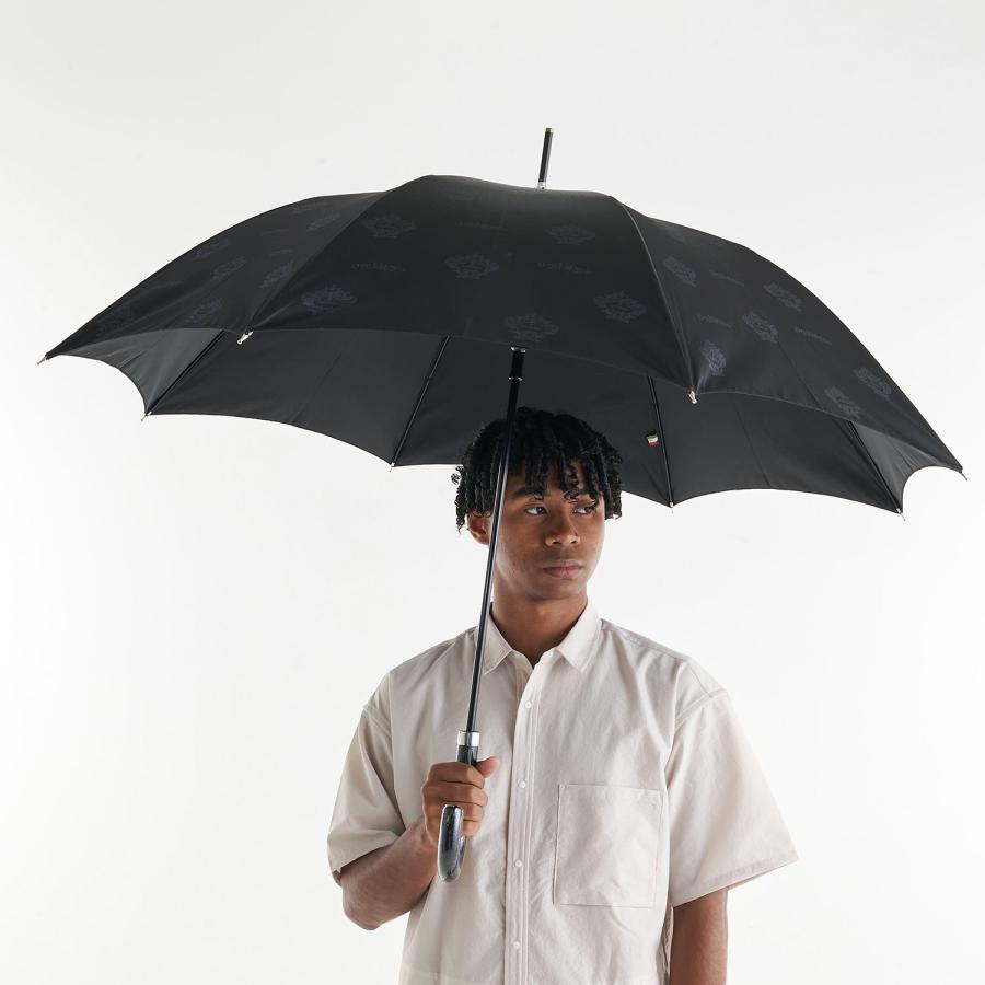 オロビアンコ Orobianco 長傘 雨傘 メンズ レディース 軽量 撥水 コロナロゴ ブラック 黒 607010002 Orobianco（オロビアンコ） 長傘 雨傘 メンズ レディース 軽量 撥水