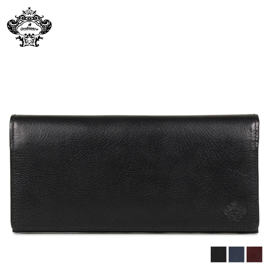 オロビアンコ Orobianco 財布 長財布 メンズ 本革 LONG WALLET ブラック ネイビー ワイン 黒 ORS-031708 Orobianco（オロビアンコ） 長財布 メンズ 本革 LONG WALLET ブラック