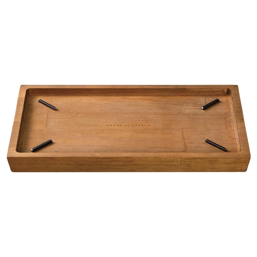特典付き 大人の鉄板 ウッドボード トレイ お盆 鉄板小用 専用 木製 日本製 WOOD BOARD オークス OTS8108_3
