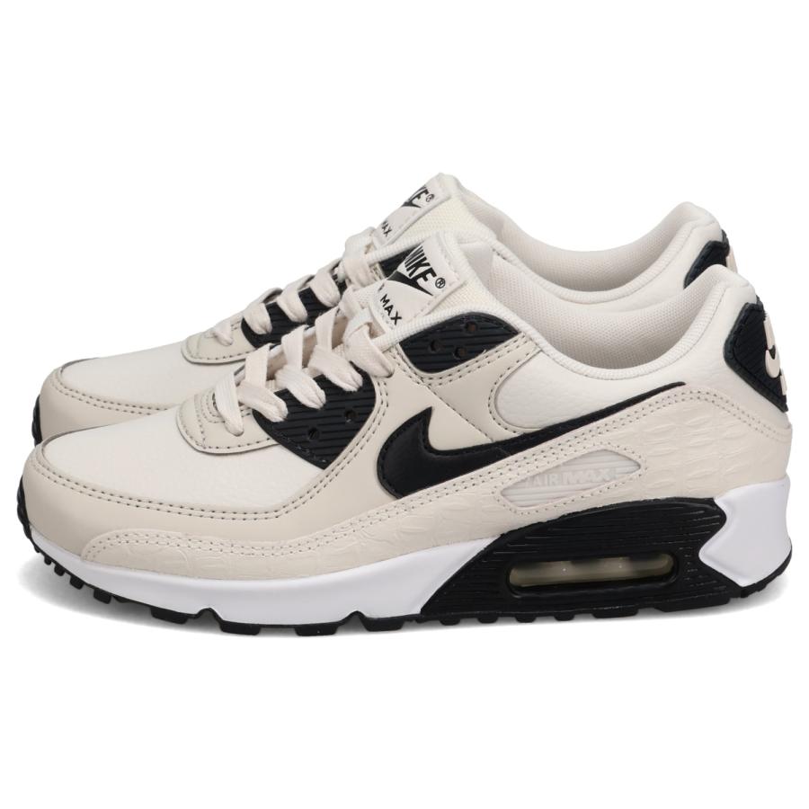 美品！NIKE ウィメンズ エアマックス90 LIGHT BONE スニーカー NIKE（ナイキ） 訳あり BOX破損 ウィメンズ エアマックス90 スニーカー