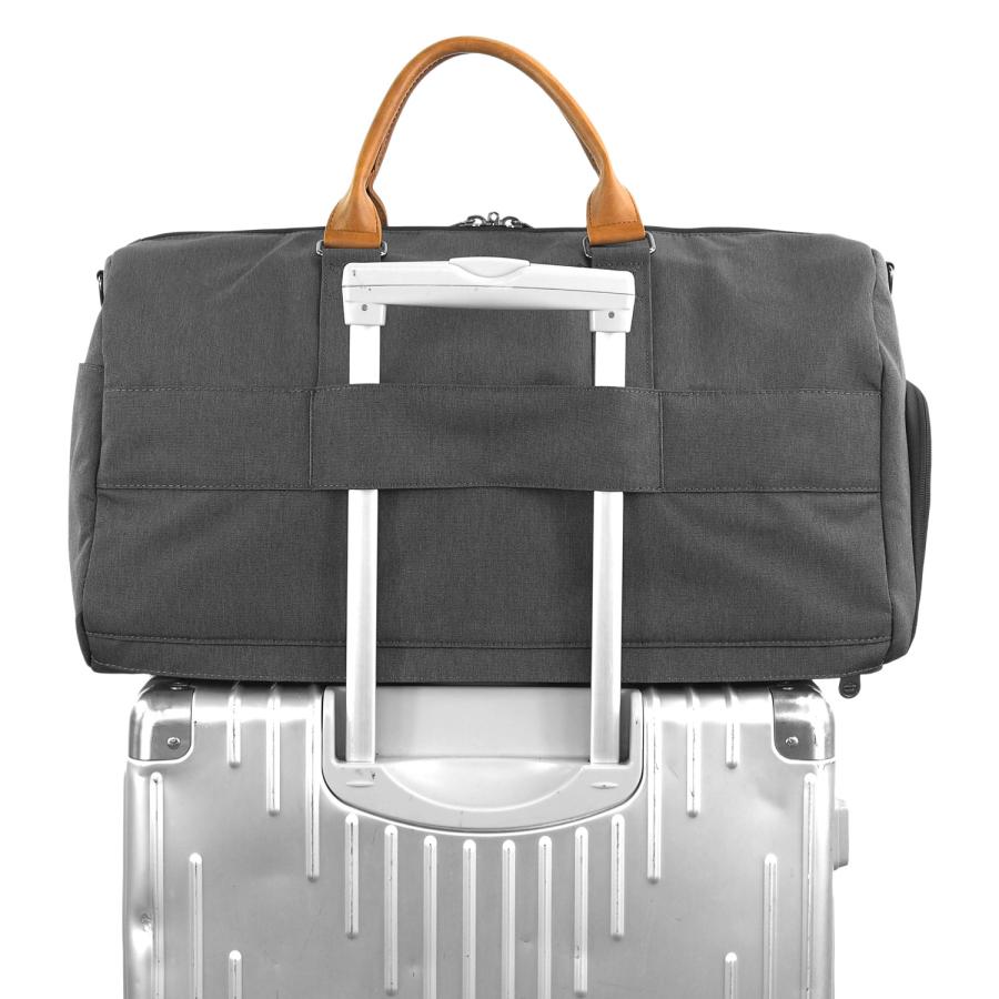 【新品】　PKG ピーケージー 42L ボストンバッグ 大容量 靴収納 ブラック Amazon | 【PKG ピーケージー】 BISHOP 42L ボストンバッグ 大容量 靴