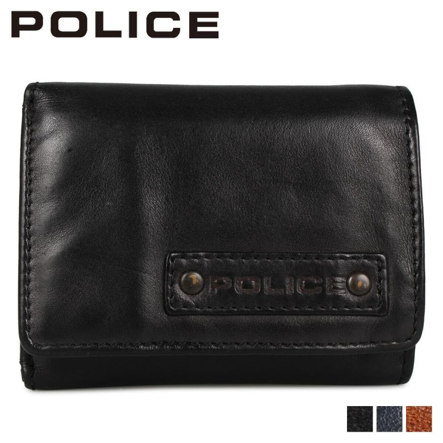 ポリス POLICE 財布 二つ折り メンズ ラヴァーレ LAVARE WALLET ブラック ネイビー キャメル 黒 PA-59605 POLICE（ポリス） 財布 二つ折り メンズ ラヴァーレ LAVARE WALLET