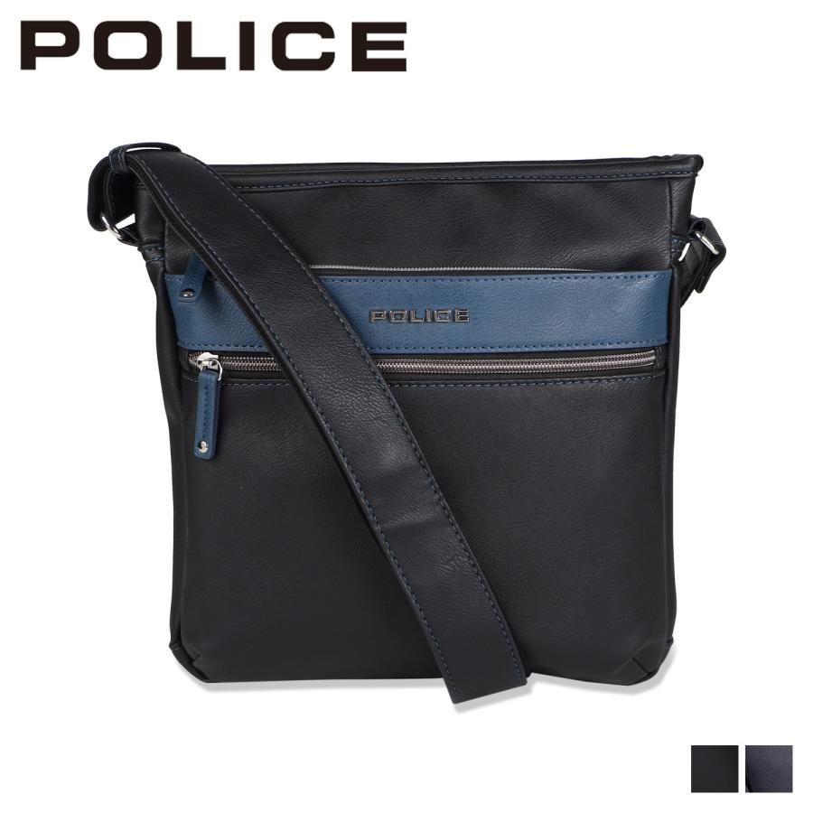 POLICE ポリス ショルダーバッグ メンズ SHOULDER BAG ブラック 