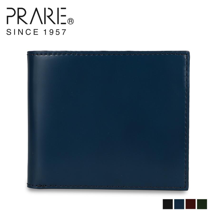 5/3迄価格　プレリー新品未使用コードバン二つ折り財布 PRAIRIE 1957 PRAIRIE プレリー 二つ折り財布 メンズ 本革 コードバン
