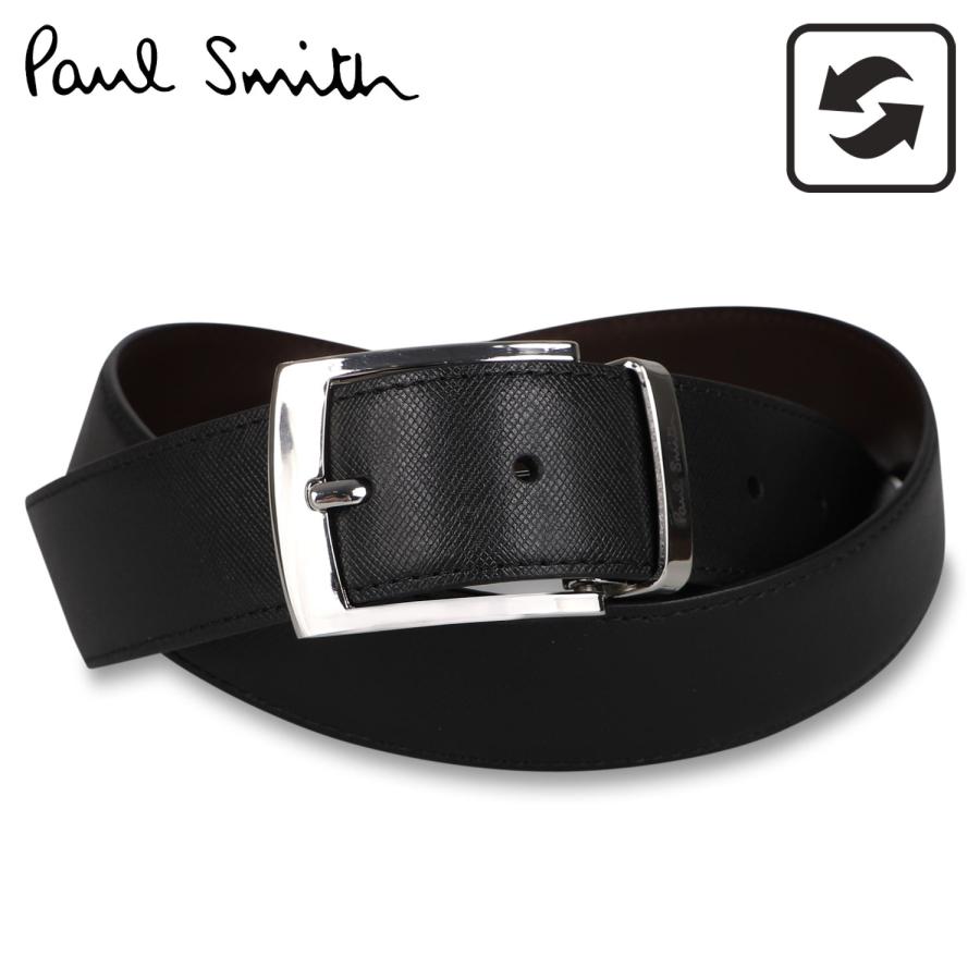 Paul Smith（ポール・スミス） ベルト レザー メンズ リバーシブル 本