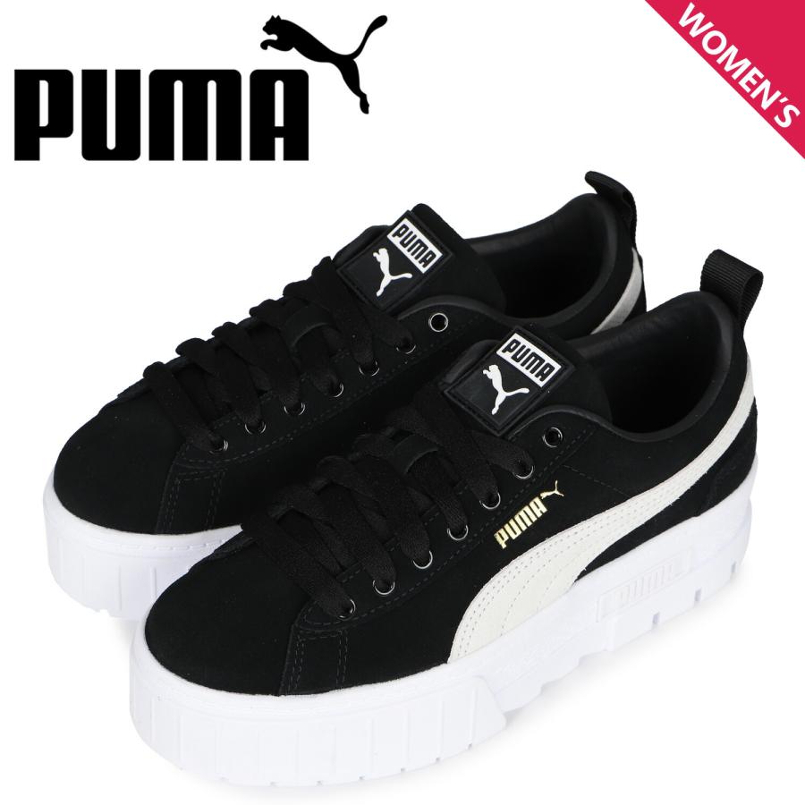 PUMA プーマ メイズ スニーカー レディース 厚底 MAYZE ブラック PUMA プーマ メイズ スニーカー レディース 厚底 MAYZE ブラック