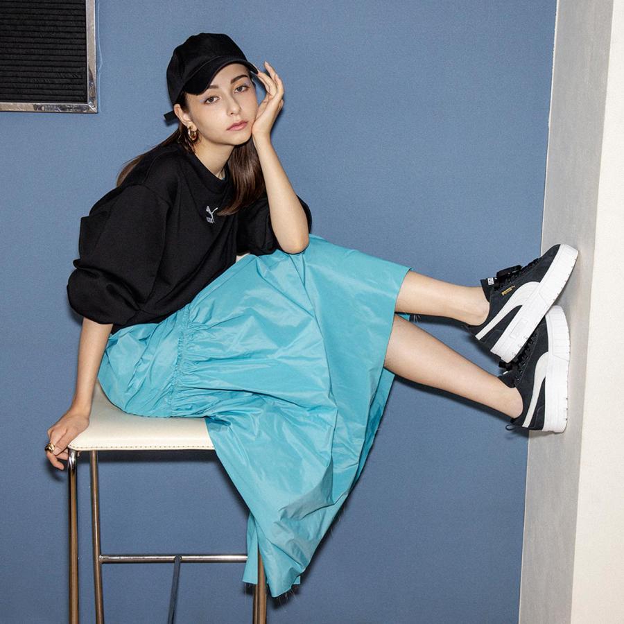 PUMA プーマ メイズ スニーカー レディース 厚底 MAYZE ブラック PUMA プーマ メイズ スニーカー レディース 厚底 MAYZE ブラック