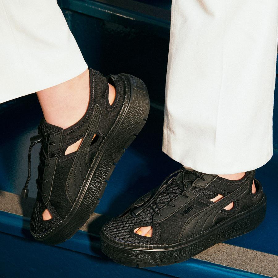 PUMA 厚底プラットフォーム PUMA（プーマ） スニーカー サンダル レディース 厚底