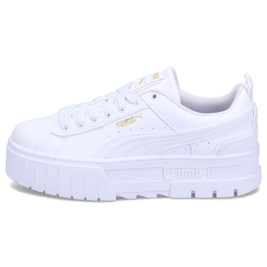 PUMA プーマ スニーカー レディース 厚底 メイズ ユーティー モノ ウィメンズ MAYZE UT MONO WNS ホワイト 白 ...