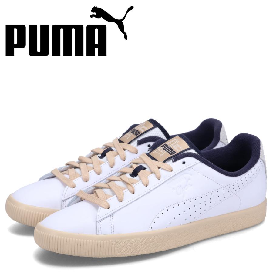 PUMA（プーマ） スニーカー クライド サービス ライン メンズ CLYDE SERVICE LINE ホワイト 白 393088-01 ...