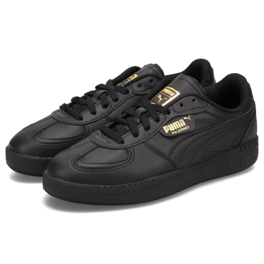 プーマパレルモ　黒 PUMA プーマ スニーカー パレルモ モーダ レザー メンズ
