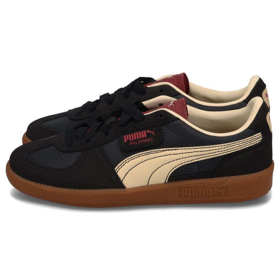 PUMA（プーマ） スニーカー プレイヤーズ レーン パレルモ メンズ レディース PLAYERS LANE PALERMO ブラック 黒 ...
