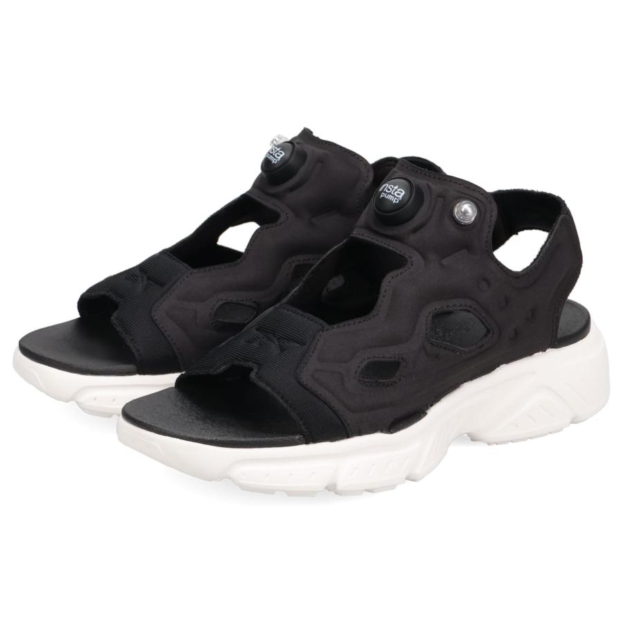 美品　Reebokリーボック　insta pump ブラック スポーツサンダル インスタポンプフューリー サンダル ジップ / INSTAPUMP FURY
