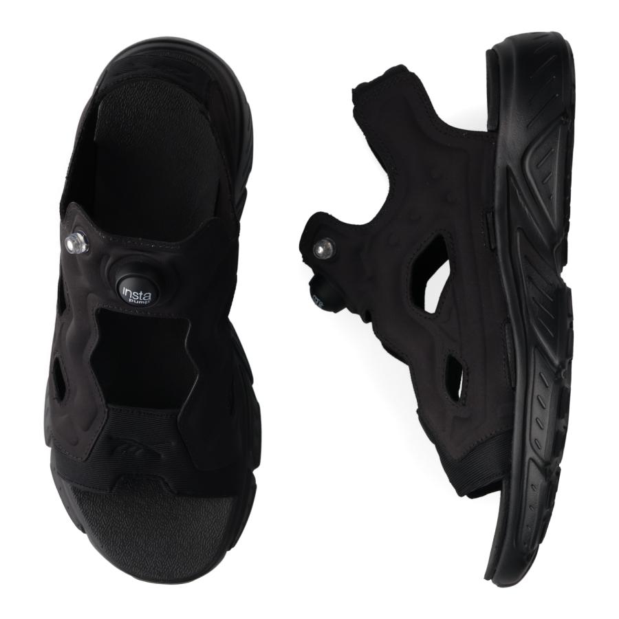 Reebok Insta Pump スポーツサンダル ブラック インスタポンプフューリー サンダル ジップ / INSTAPUMP FURY