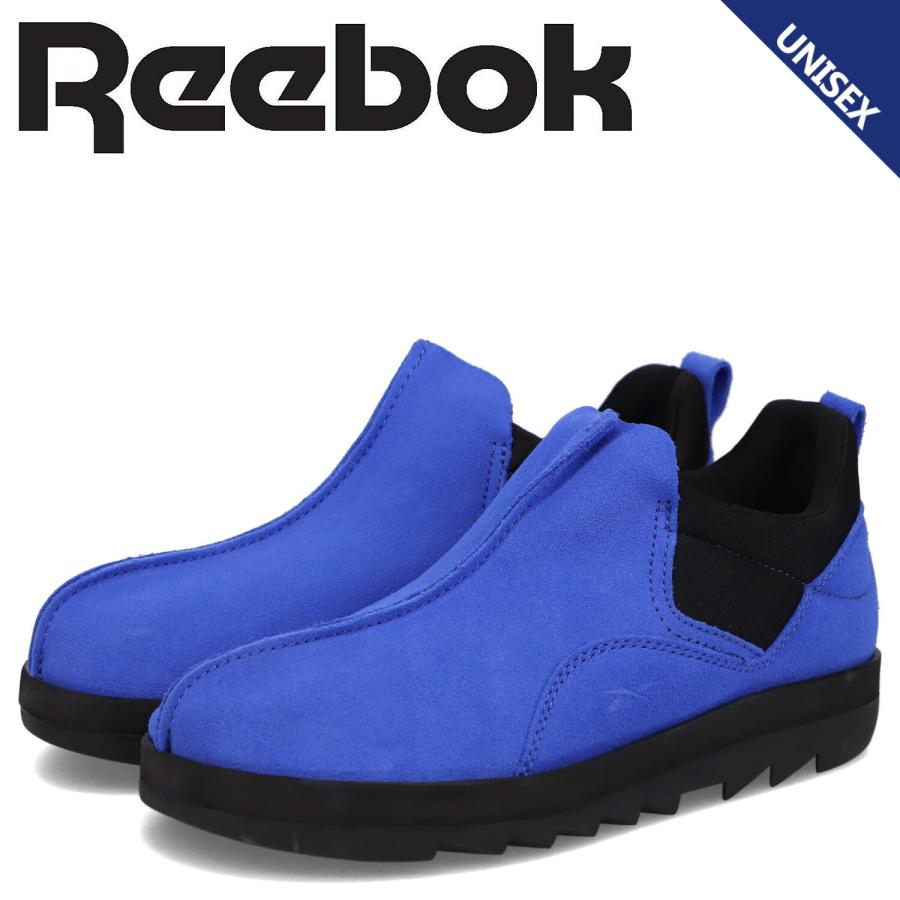 リーボック Reebok スニーカー スリッポン ビートニック モック メンズ レディース BEATNIK MOC ブルー GX4480 Reebok（リーボック） スニーカー スリッポン ビートニック モック