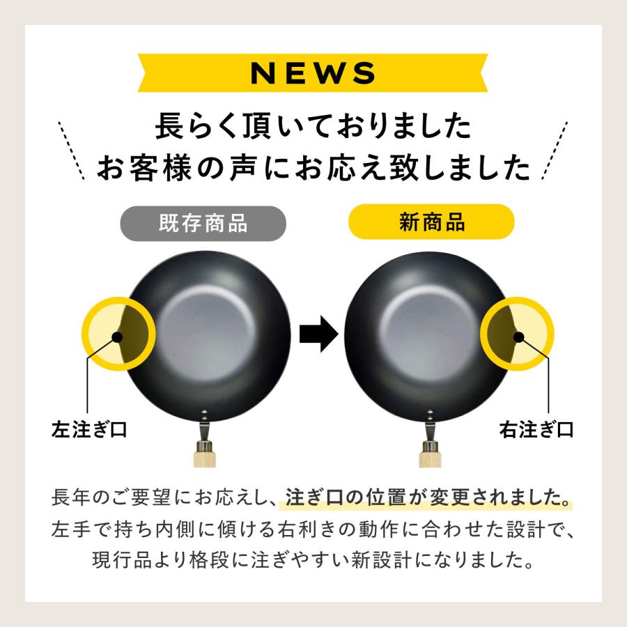 RIVER LIGHT リバーライト 極 フライパン 炒め鍋 30cm IH ガス対応 鉄 極JAPAN J1430の画像