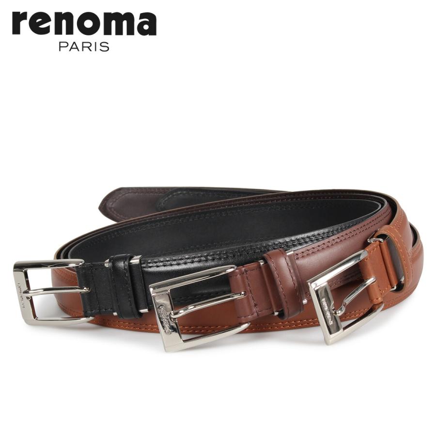 renoma レノマ RENOMA ベルト レザーベルト メンズ 本革 LEATHER BELT 