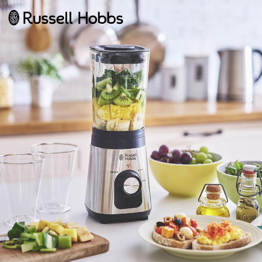 Russell Hobbs ラッセルホブス ブレンダー ミキサー フードプロセッサー 600ml 離乳食 氷も砕ける ノベルティ付