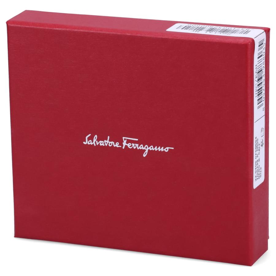 Salvatore Ferragamo サルヴァトーレ フェラガモ 財布 小銭入れ コインケース カードケース レディース 本革 大容量 ブラック 黒 220406 758664｜biget｜07