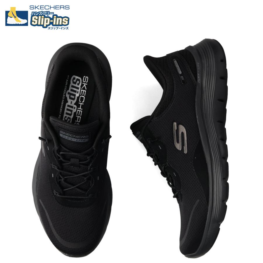 SKECHERS（スケッチャーズ） スリップインズ フレックス アピール 5.0 イージー ブリージー スニーカー レディース ブラック 黒 ...