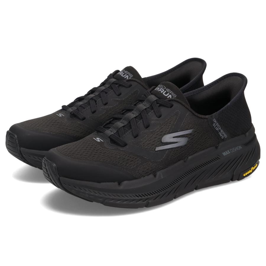スリップインズ スケッチャーズ 24 黒 SKECHERS（スケッチャーズ） スリップインズ マックス クッショニング