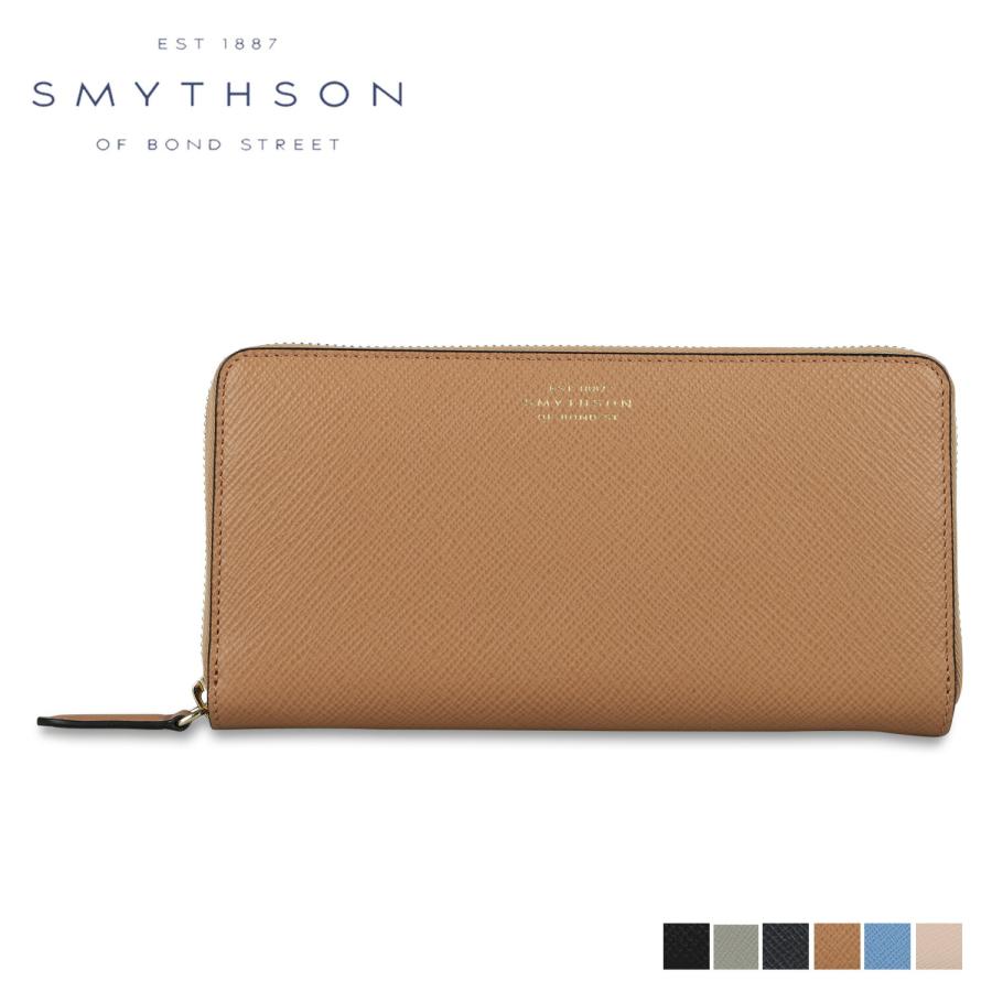 Smythson SMYTHSON スマイソン 財布 長財布 パナマ レザージップ Smythson SMYTHSON スマイソン 財布 長財布 パナマ レザージップ