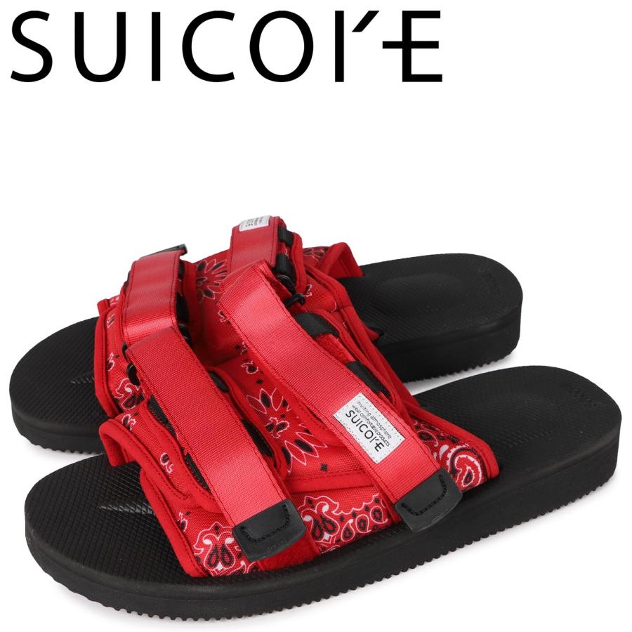 suicoke（スイコック） サンダル メンズ MOTO-Cab レッド OG-056CAB