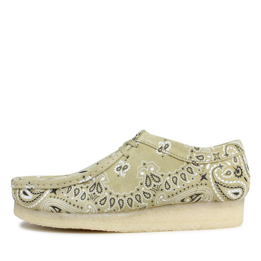 Clarks クラークス Supreme シュプリーム ワラビー ブーツ メンズ BANDANA WALLABEE スエード バンダナ ベージュ 26142398｜biget｜03