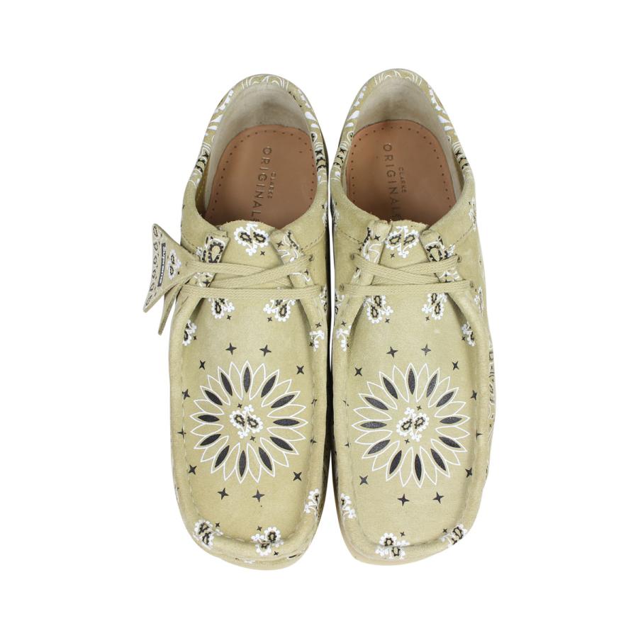 Clarks クラークス Supreme シュプリーム ワラビー ブーツ メンズ BANDANA WALLABEE スエード バンダナ ベージュ 26142398｜biget｜04