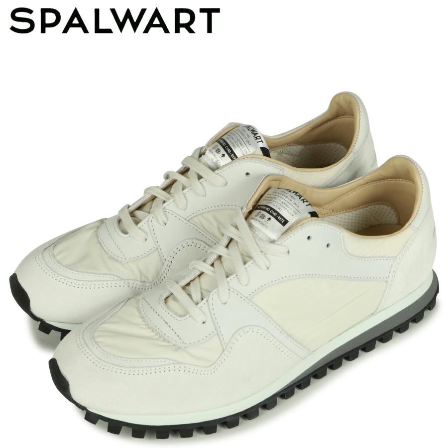 SPALWART MARATHON TRAILホワイト レザースニーカー SPALWART