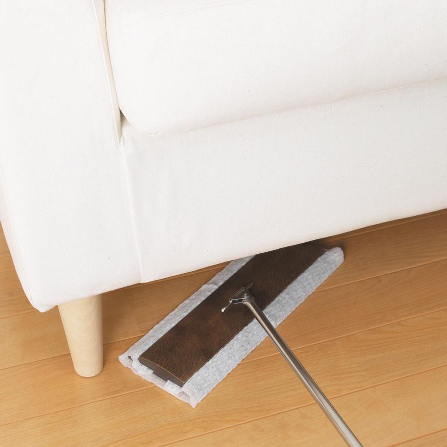 ティディ tidy フロアワイプ フロアワイパー フローリングワイパー 本体 木製 roomy FLOORWIPE CL-665-300 | tidy | 10