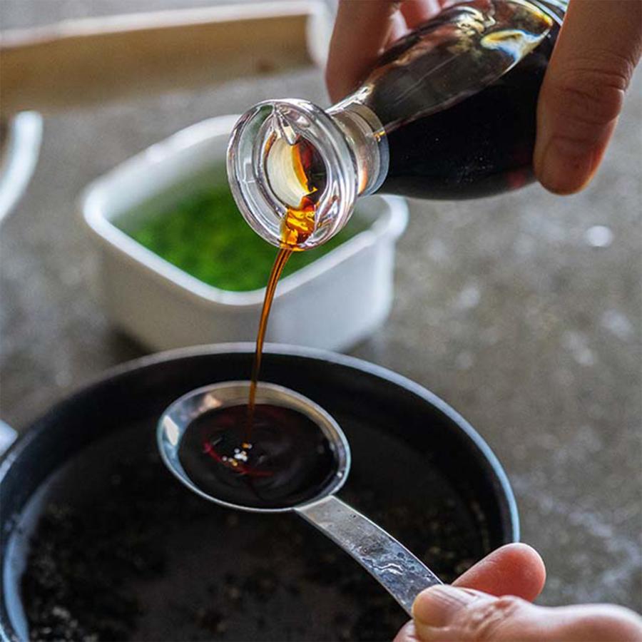 THE ザ 醤油差し 桐箱入り 80ml ガラス製 日本製 クリア 1410-0037-200