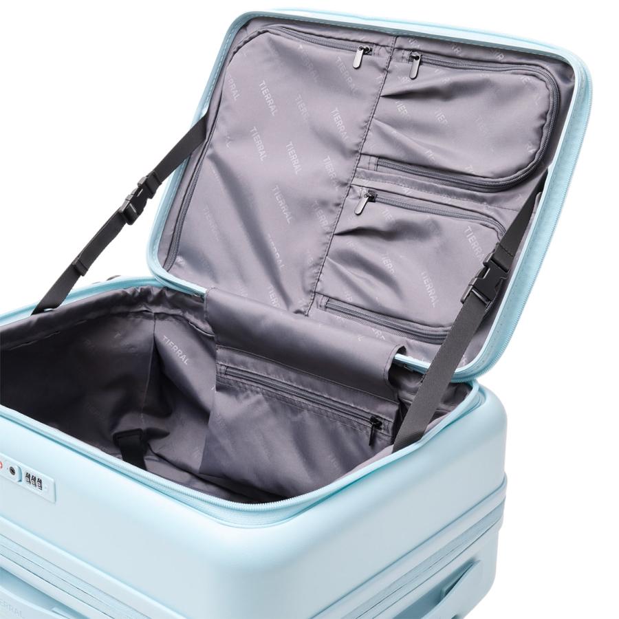 新品 TIERRAL スーツケース M 63-74L キャリーケース TIERRAL（ティエラル） スーツケース キャリーケース キャリーバッグ