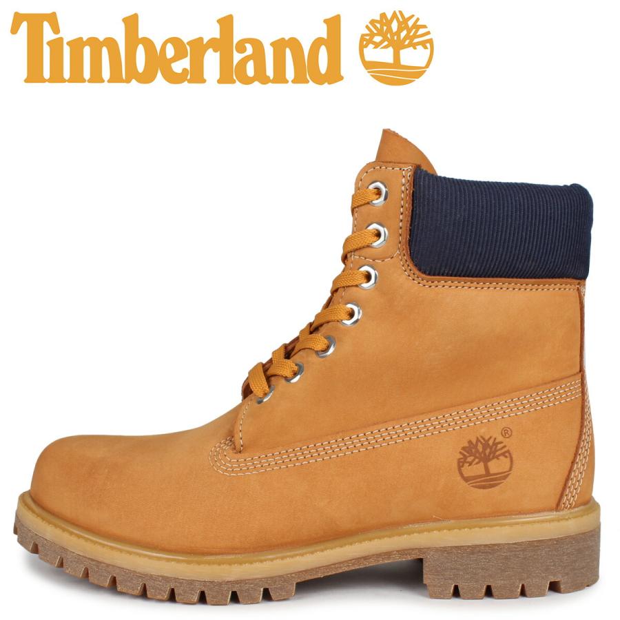 極美品　ティンバーランド　6インチプレミアムブーツ　イエロー　ウォータープルーフ 定番】6インチ プレミアム ウォータープルーフ ブーツ メンズ