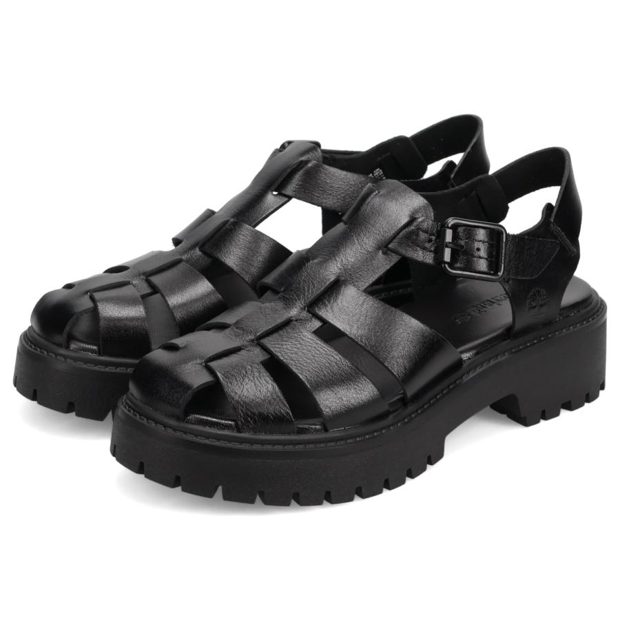 Timberland ティンバーランド グルカサンダル ストラップサンダル フィッシャーマン サンダル レディース 本革 厚底 STONE STREET FISHERMA SANDAL A5S65の画像