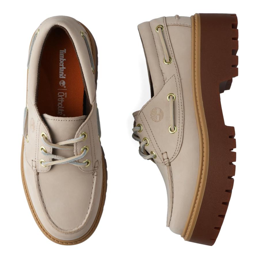 Tmberland(ティンバーランド) ベージュ デッキシューズ Timberland（ティンバーランド） デッキシューズ メンズ レディース