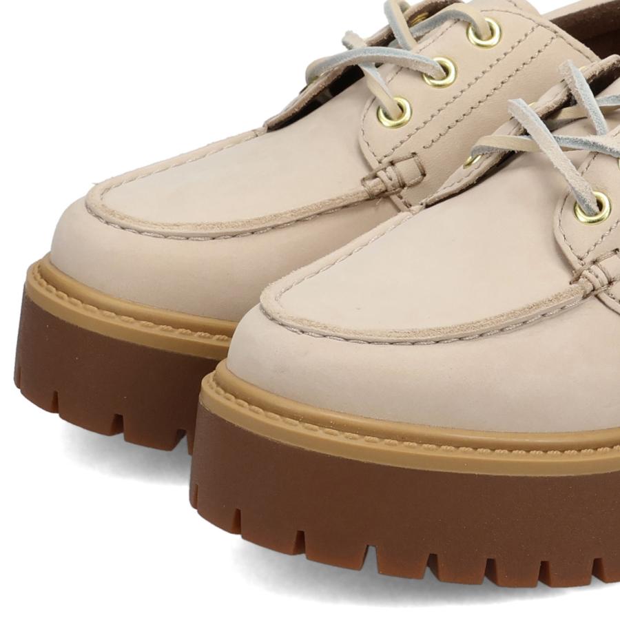 Timberland ベージュ デッキシューズ Timberland（ティンバーランド） デッキシューズ 3アイ(3eye) ラグ