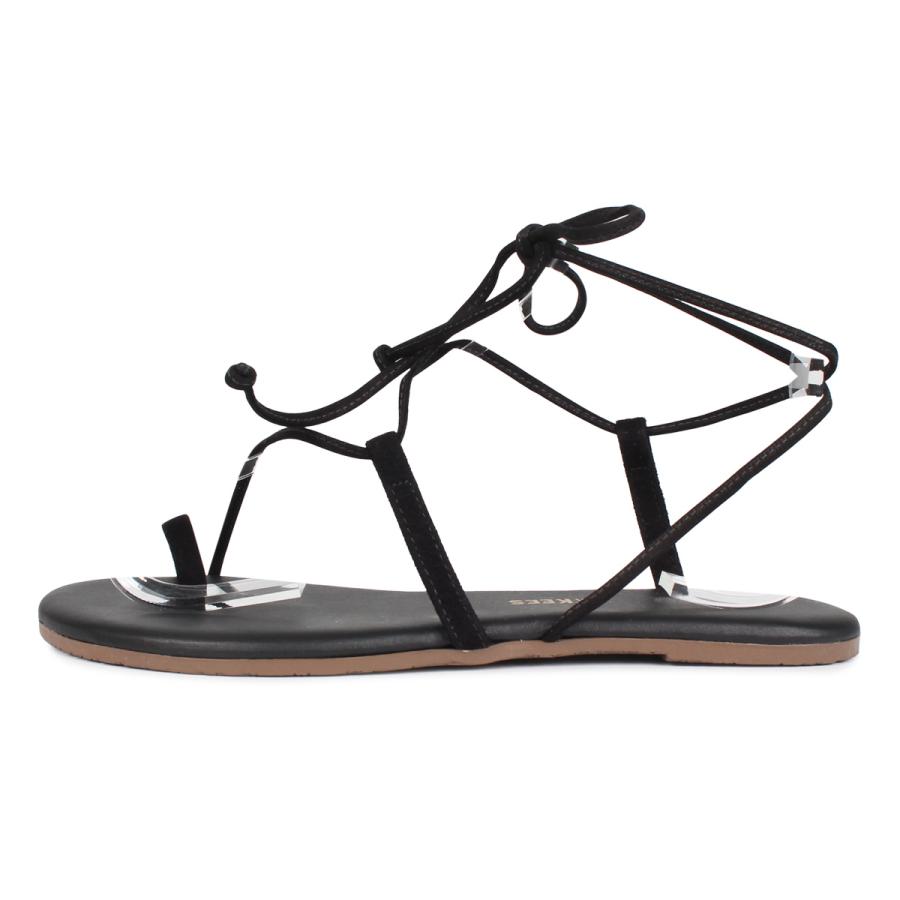 TKEES ティキーズ サンダル 編み上げ ジョーレザー レディース