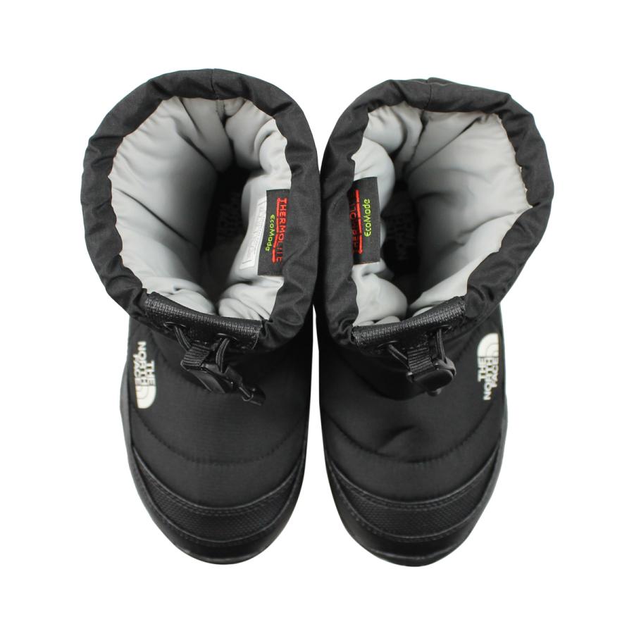 THE NORTH FACE ノースフェイス ヌプシ ブーティー ウォータープルーフ ブーツ キッズ K NUPTSE BOOTIE WP ブラック 黒 NFJ51980|biget|04