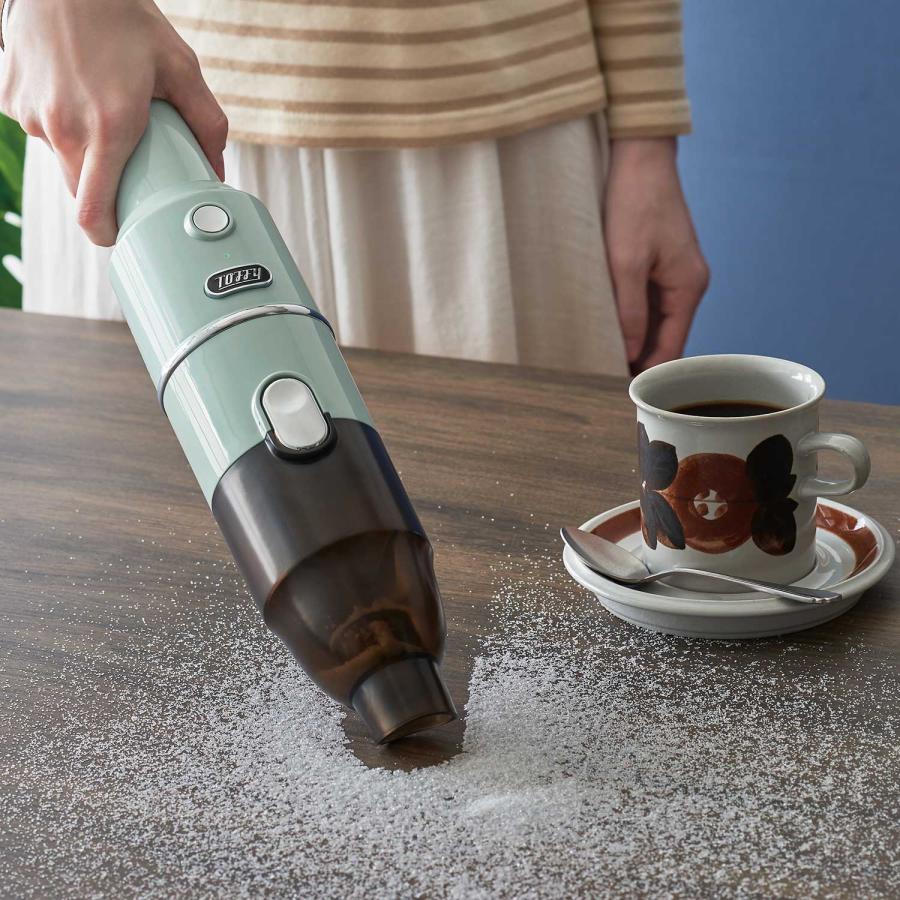 Toffy トフィー 掃除機 コードレス ハンディクリーナー 強力吸引